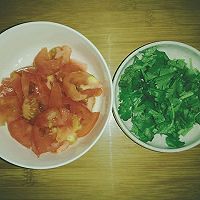番茄疙瘩汤的做法图解1
