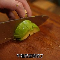 黑松露牛油果吐司的做法图解2