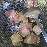咸肉炒蒜苗的做法图解5