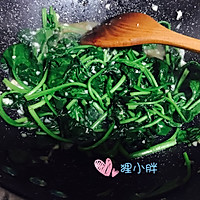 蒜蓉菠菜#舌尖上的春宴#的做法图解7