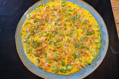 小龙虾玉子豆腐煎蛋/Omelett