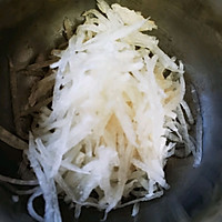 白萝卜鸡蛋饼的做法图解1