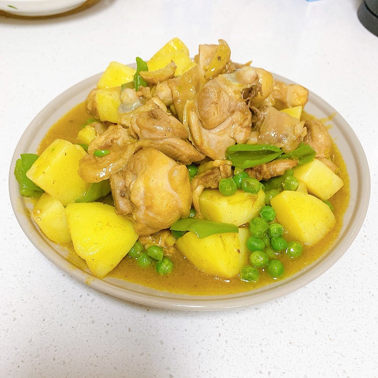 咖喱土豆鸡腿肉的做法