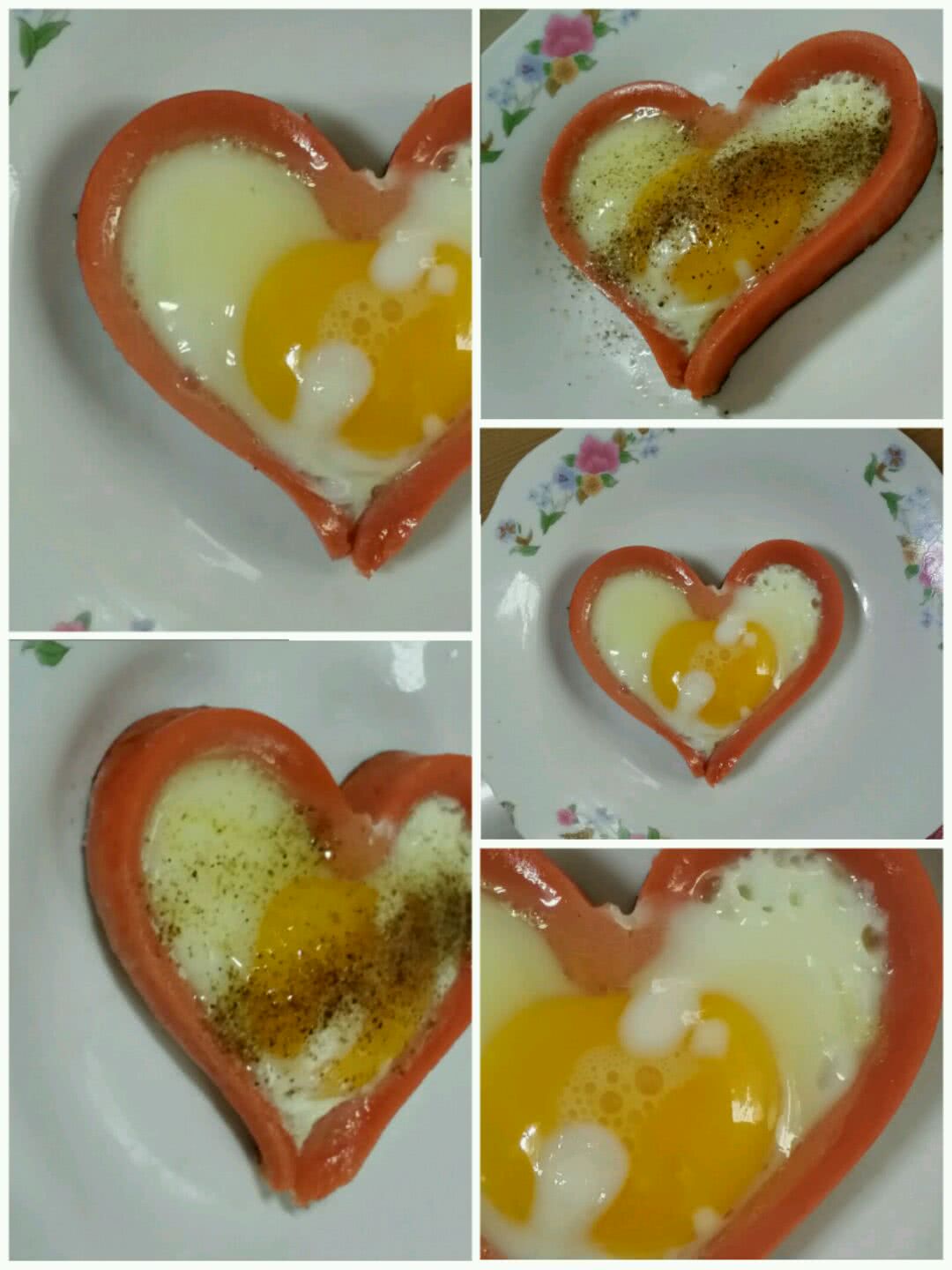 爱心煎蛋怎么做_爱心煎蛋的做法_豆果美食
