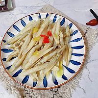 #金龙鱼橄榄油调和油520美食菜谱#酸辣藕尖的做法图解9