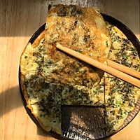 紫菜煎蛋饼，营养丰富，烹调方法简单，特别适合家庭制作。的做法图解5