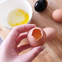黄金蛋 凉拌鸡蛋 松花蛋的做法图解2