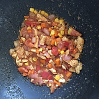 番茄鸡肉焗饭的做法图解4