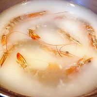 #刘畊宏女孩减脂饮食#海虾扇贝香菇粥的做法图解6