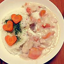 白咖喱鸡肉饭（日本奶油炖菜クり一ムシチュ―）125