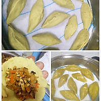 温州乐清小吃--番薯黄夹的做法图解2