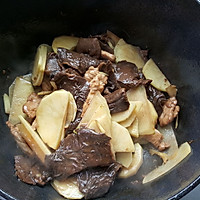 松茸土豆炒肉片的做法图解7