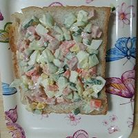 自制三明治的做法图解4