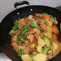 红烧牛肉炖土豆的做法图解10