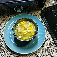 多功能料理锅--节瓜粟米蝴蝶粉