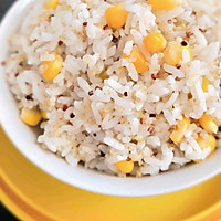 #助力高考营养餐#椰油玉米粒焖米饭的做法图解6