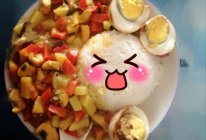 家庭版咖喱鸡肉饭的做法