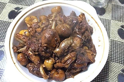 板栗烧鸡