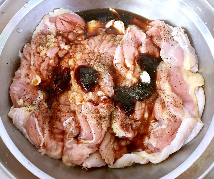 鸡腿时蔬卷的做法图解4