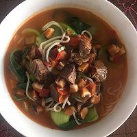 牛肉米线的做法图解3