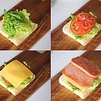 午餐肉无花果爆炸能量三明治的做法图解7