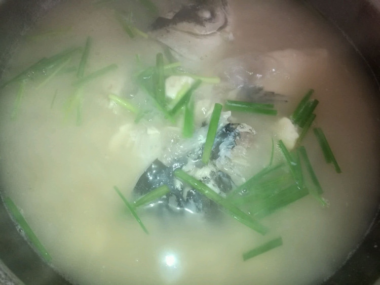 营养与美味并存的奶白色鱼头豆腐汤（花鲢鱼）的做法