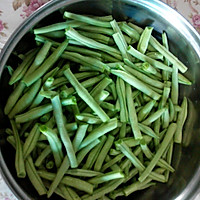 排骨豆角焖面的做法图解2