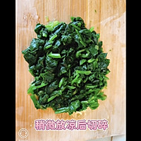 菠菜虾仁蒸蛋的做法图解6
