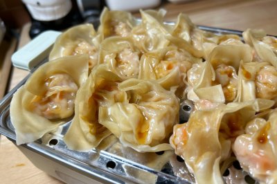 鲜虾蒸云吞，简单易做营养美味早餐宵夜