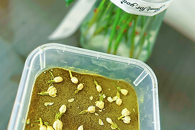抹茶茉莉花提拉米苏