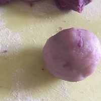 紫薯冰皮月饼的做法图解4