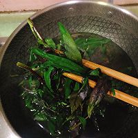 凉拌血皮菜的做法图解4