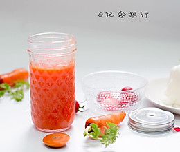 原汁机食谱番茄胡萝卜橘子汁的做法