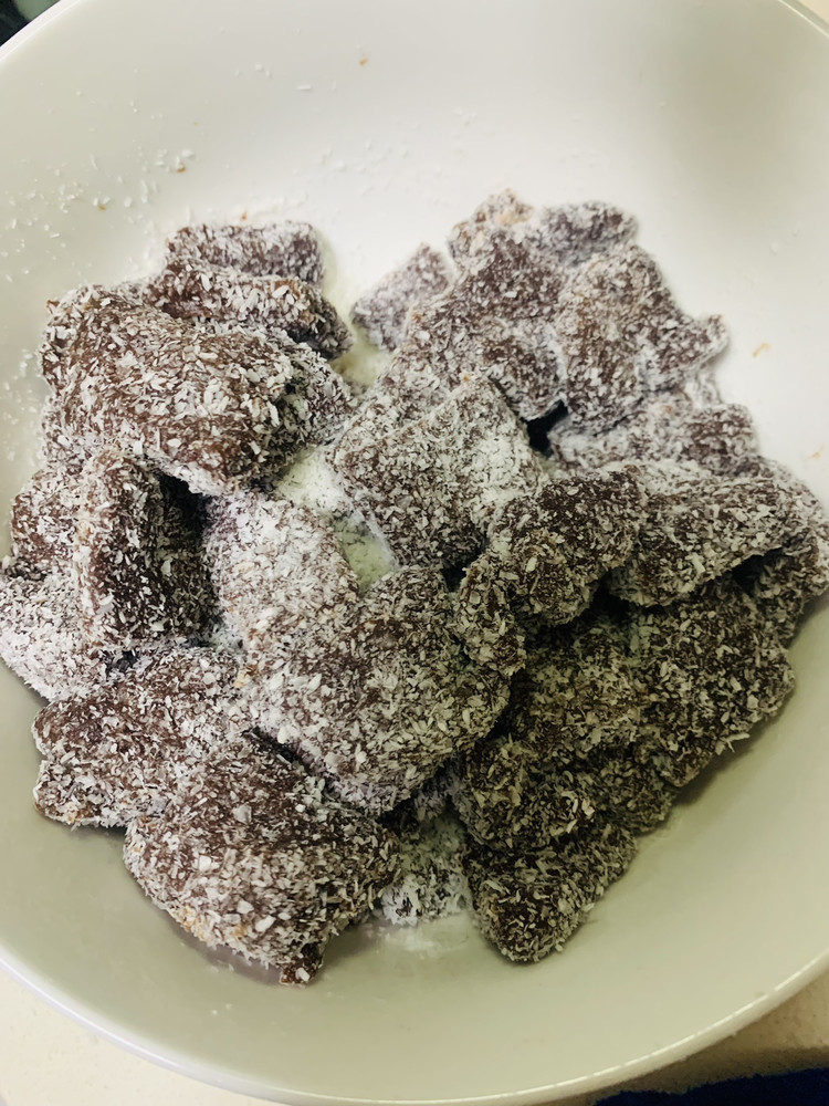 糯叽叽：可可糯米糕的做法