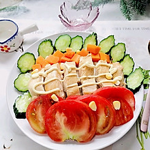 #夏日开胃餐#鸡胸肉蔬菜沙拉