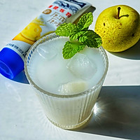 #在夏日饮饮作乐#梨子炼乳微醺冰饮的做法图解8