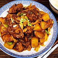 家常菜红烧土豆鸡块的做法图解8