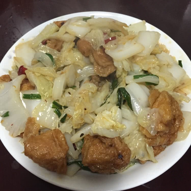 素炒白菜