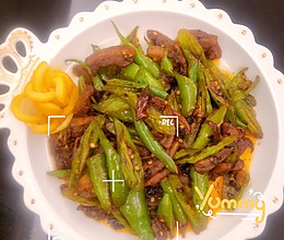 秘制辣椒炒肉的做法