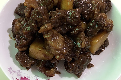 土豆炖牛肉