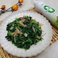 #纳福汇轻松喷出美味#夏季尝鲜，洋葱拌苋菜，清脆爽口的做法图解8