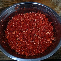 红椒腌毛豆的做法图解4