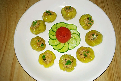 白玉灯笼椒酿肉