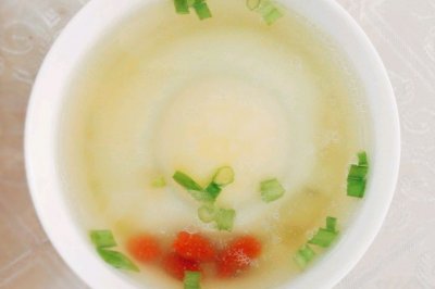 肉末荷包蛋汤