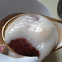 玫瑰花酱元宵的做法图解4