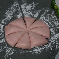 #太古烘焙糖 甜蜜轻生活#粉粉嫩嫩超柔软的花朵面包的做法图解7