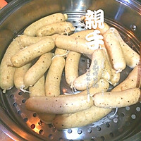 自制鸡肉肠的做法图解18