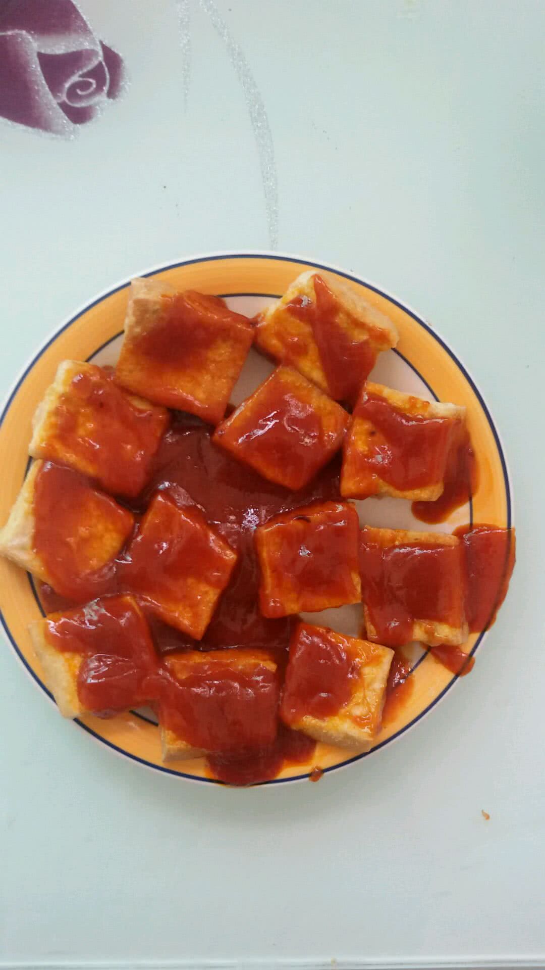 糖醋豆腐的做法图解3