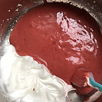 红丝绒戚风蛋糕（六寸）的做法图解15