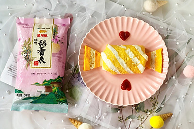 蛋包饭也可以萌萌哒，糖果的造型超吸睛！